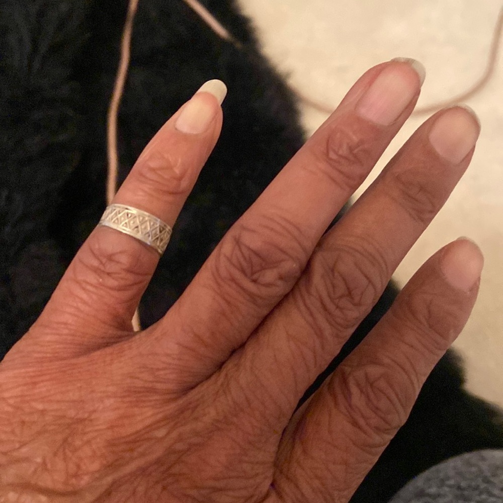 Silver 925 Toe Ring - image 1